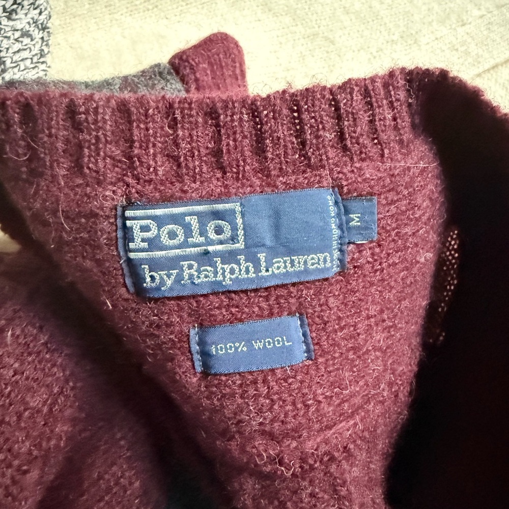 Polo Ralph Lauren Linen / Wool Sweaters & Vest Bundle - Picture 3 of 5